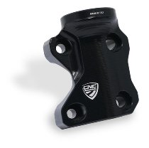 CNC Racing Clamp right side with mirror mount, black -