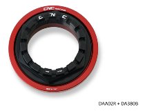 CNC Racing Radmutter, hinten, rechts, schwarz - Ducati