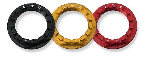 CNC Racing Radmutter, hinten, rechts, schwarz - Ducati