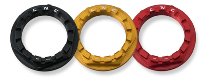 CNC Racing Radmutter, hinten, rechts, schwarz - Ducati