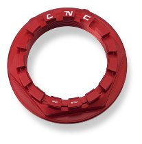 CNC Racing Radmutter, hinten, rechts, rot - Ducati