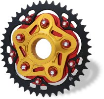 CNC Racing Rear sprocket nuts, M8x1.25, 5 pcs., red - Ducati Spare