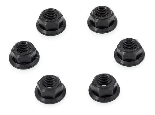 CNC Racing Nuts sprocket quick change adapter, M8x1.25, 6