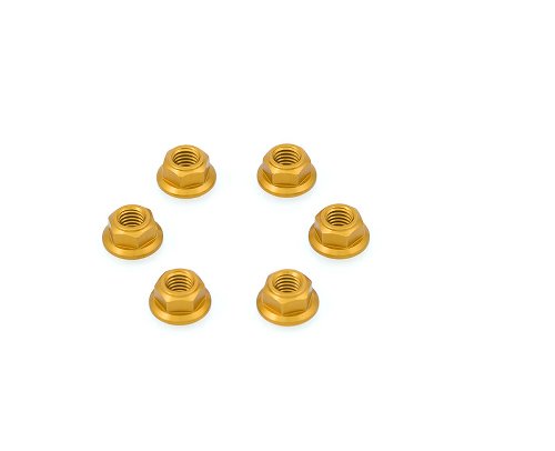 CNC Racing Nuts sprocket quick change adapter, M8x1.25, 6