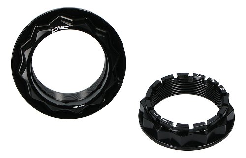CNC Racing Radmuttern Satz, hinten, schwarz - MV Agusta