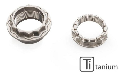 CNC Racing Radmuttern Satz, hinten, Titan - MV Agusta