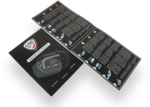 CNC Racing Dashboard screen protectors - Aprilia