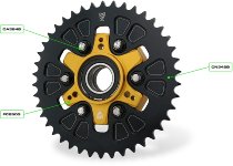 CNC Racing Rear sprocket flange, gold - Ducati Multistrada