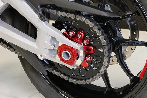 CNC Racing Rear sprocket flange, red - Ducati Multistrada