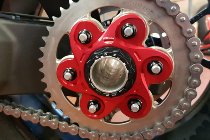 CNC Racing Rear sprocket flange, 6 holes, gold - Ducati