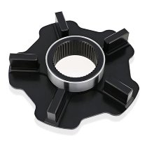 CNC Racing Flangia portacorona, Bicolor, nero-argento - MV