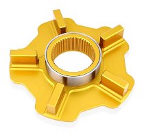 CNC Racing Flangia portacorona, Bicolor, oro-argento - MV