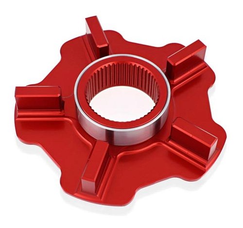 CNC Racing Rear sprocket flange, red - MV Agusta