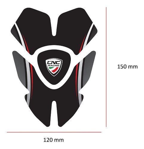 CNC Racing Adesivo protezione serbatoio carburante,