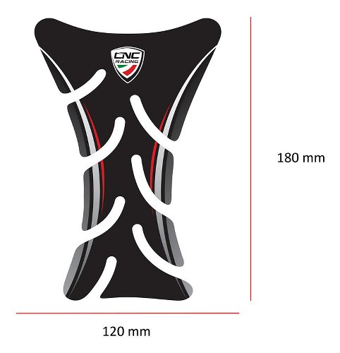 CNC Racing Adesivo protezione serbatoio carburante,