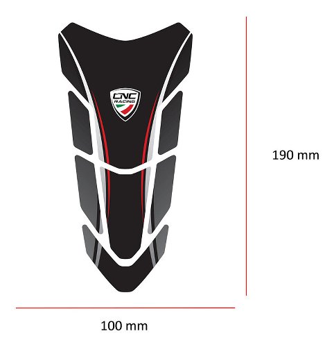 CNC Racing Adesivo protezione serbatoio carburante,