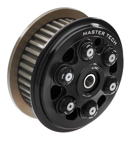 CNC Racing Slipper clutch, Master Tech, 6 springs, black -