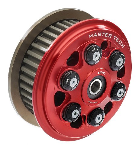 CNC Racing Slipper clutch, Master Tech, 6 springs, red -