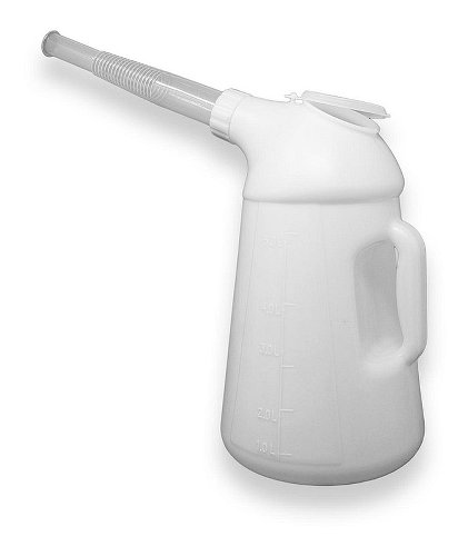 CNC Racing Fuel jug, 5lt - white