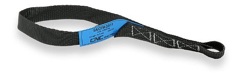 CNC Racing Cinghia fissaggio doppio anello, nero