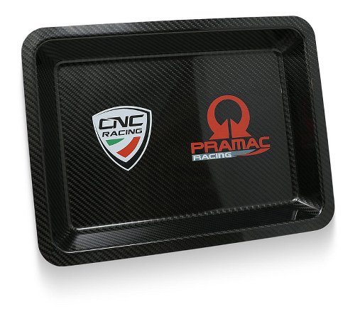 CNC Racing Tool tray, matt carbon, PRAMAC