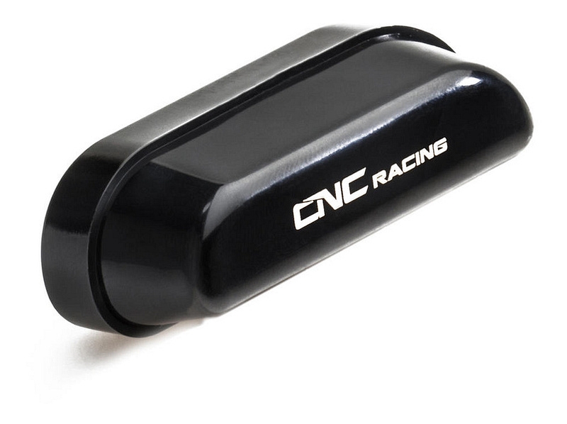 CNC Racing Luce targa led, FIRE, ABS, nero