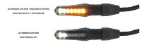 CNC Racing LED Front Turn Indicators, TASK, ØM8, ABS, with