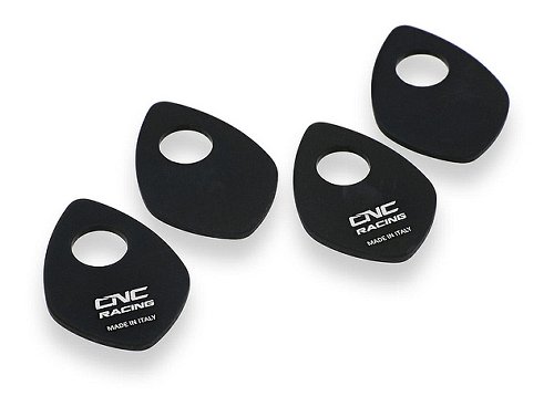 CNC Racing Turn Indicator Mounting Adapters, Ø8mm, black -