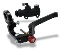 CNC Racing Rear brake pump handlebar control kit, black/red