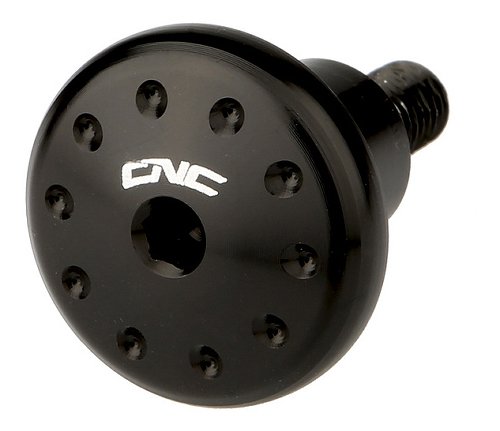 CNC Racing MVA Screw chain sliding shoe (1pcs), black