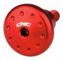 CNC Racing Ducati Fuel tank cap screws kit Alu (6 pcs) - red