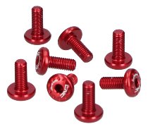 CNC Racing MVA Handschutzschraubensatz (8 pcs) - rot