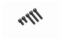 CNC Racing Ducati Kit viti tappo serbatoio alu (5 pcs) nero