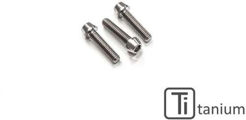 CNC Racing Top yoke screw kit, M8x25, 3 Stk., Titan -