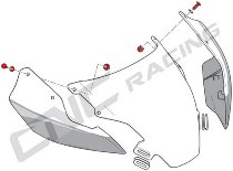 CNC Racing Kit viti cupolino originale, 4 pz., nero -
