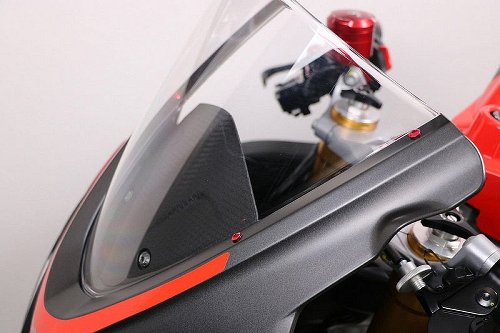 CNC Racing Kit viti cupolino originale, 4 pz., nero -