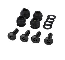 CNC Racing Kit viti cupolino originale, 4 pz., nero -