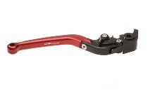 Leva freno CNC Racing, pieghevole, lunga, 190 mm, rosso -