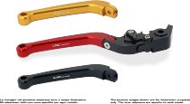 CNC Racing Bremshebel, klappbar, lang, 180 mm, rot - Ducati