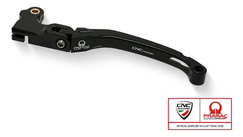 Levier d'embrayage CNC Racing, rabattable, long, 190 mm,