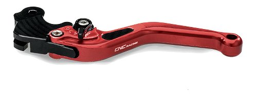 Levier d'embrayage CNC Racing, court, 150 mm, rouge