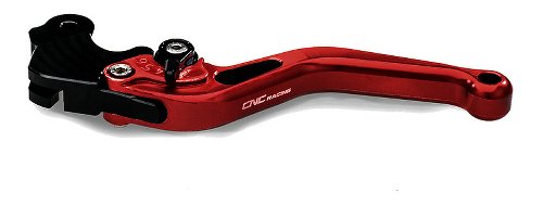 Levier d'embrayage CNC Racing, court, 150 mm, rouge