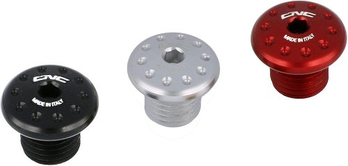 CNC Racing blanking plug for mirror mount, left-hand thread,