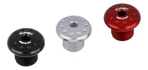 CNC Racing blanking plug for mirror mount, left-hand thread,