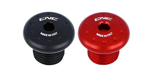 CNC Racing Tappo foro specchio, Filettatura SX, M8x1,25,