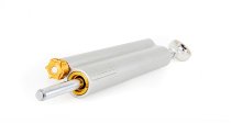 CNC Racing Steering damper, Ohlins, stroke 63mm, silver -