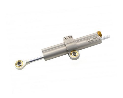 CNC Racing Steering damper, Ohlins, stroke 68mm, silver -