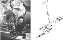 CNC Racing Adjustable rear sets, Reverse shifting, Limited