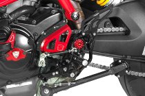 CNC Racing Pedane regolabili, pilota, nero - Ducati