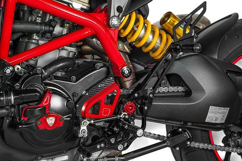 CNC Racing Kit arrière réglable passager Ducati Hypermotard